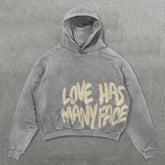 Hearujoy Vintage Letter Print Oversized Hoodie Streetwear Women sweatshirts Harajuku Tops Goth Jacket korean Y2k Hoodies Women clothes
